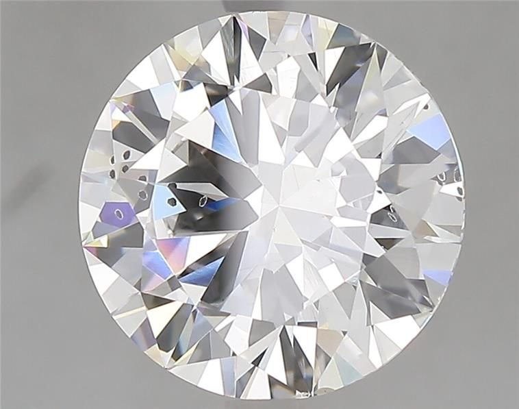 4.01ct F SI1 Excellent Cut Round Lab Grown Diamond