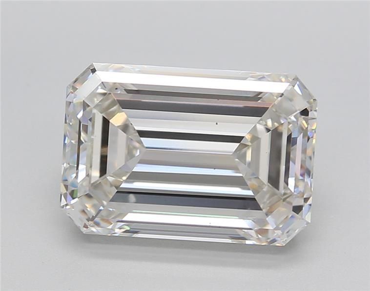 5.22ct G VS1 Rare Carat Ideal Cut Emerald Lab Grown Diamond