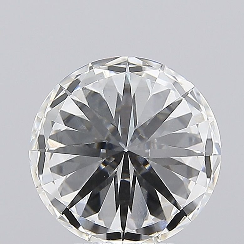5.04ct F VVS2 Rare Carat Ideal Cut Round Lab Grown Diamond