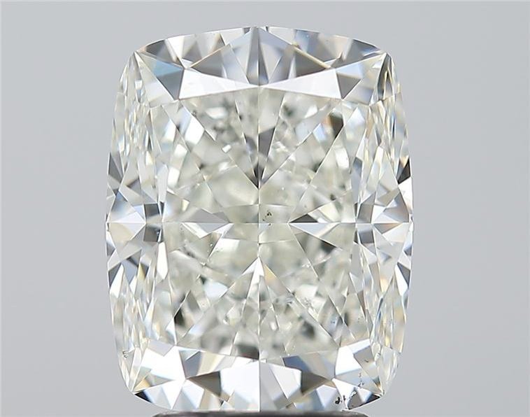 3.51ct J SI1 Very Good Cut Cushion Diamond