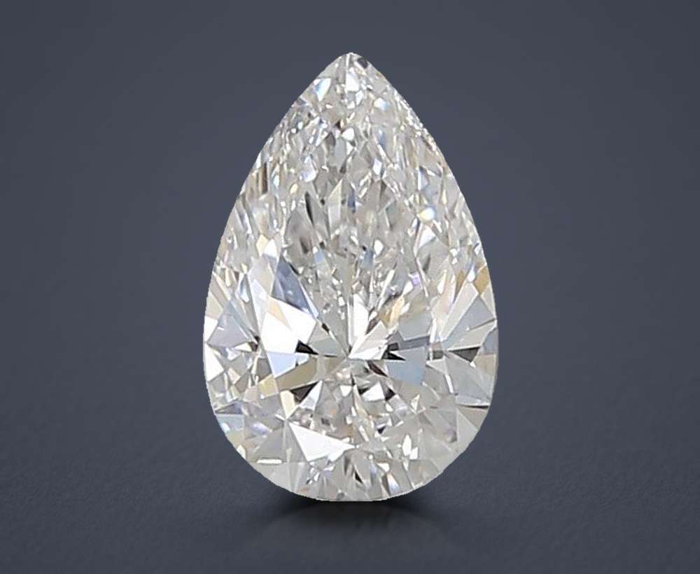 0.81 Carat Pear Lab Diamond