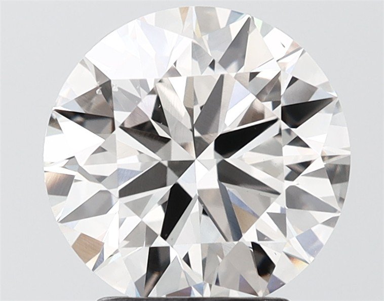 3.01ct I VS2 Rare Carat Ideal Cut Round Lab Grown Diamond
