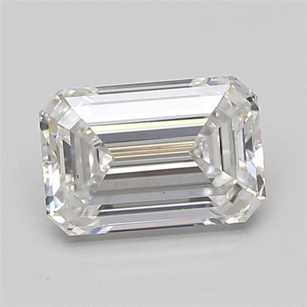 1.75ct D VS2 Excellent Cut Emerald Lab Grown Diamond