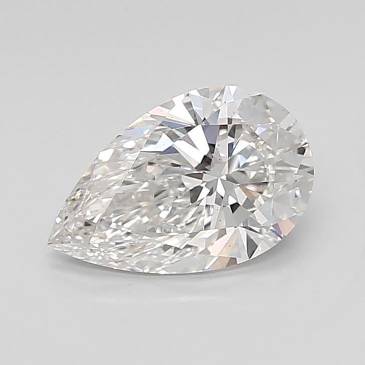 2.02ct F VS2 Rare Carat Ideal Cut Pear Lab Grown Diamond