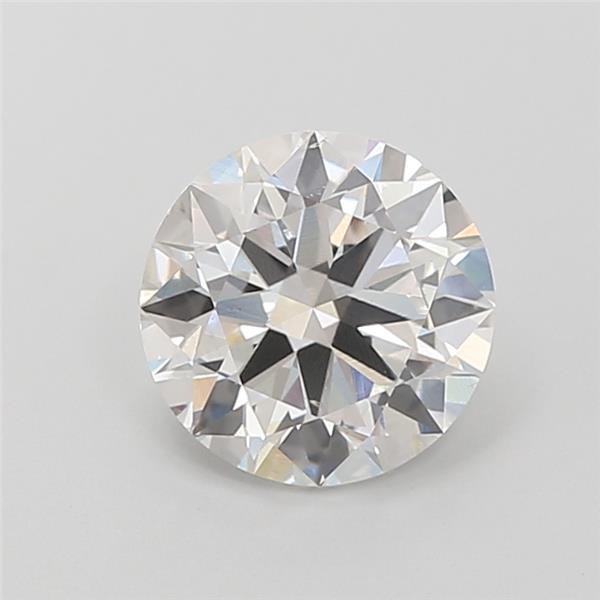 2.01ct F VS2 Excellent Cut Round Lab Grown Diamond