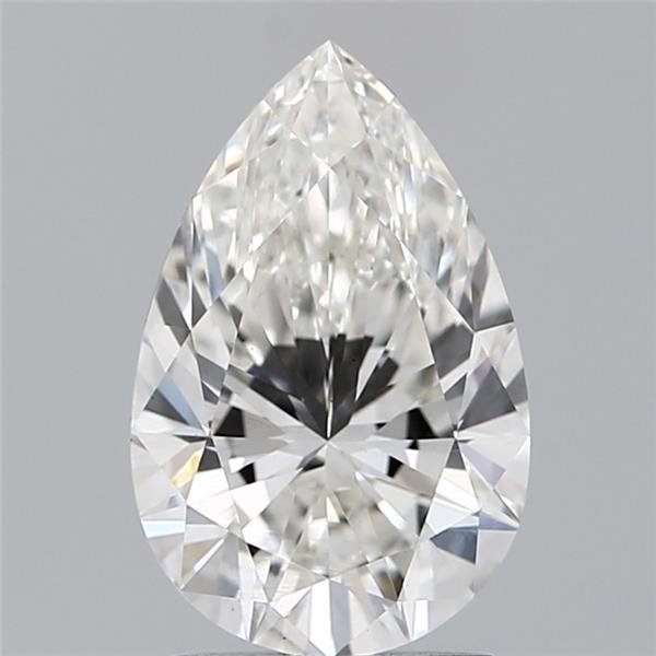 2.16ct H VS1 Rare Carat Ideal Cut Pear Lab Grown Diamond