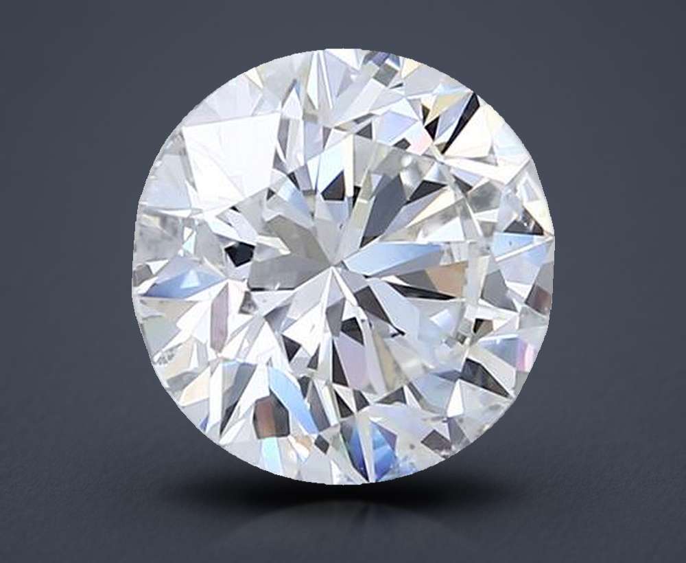 3.20 Carat Round Natural Diamond