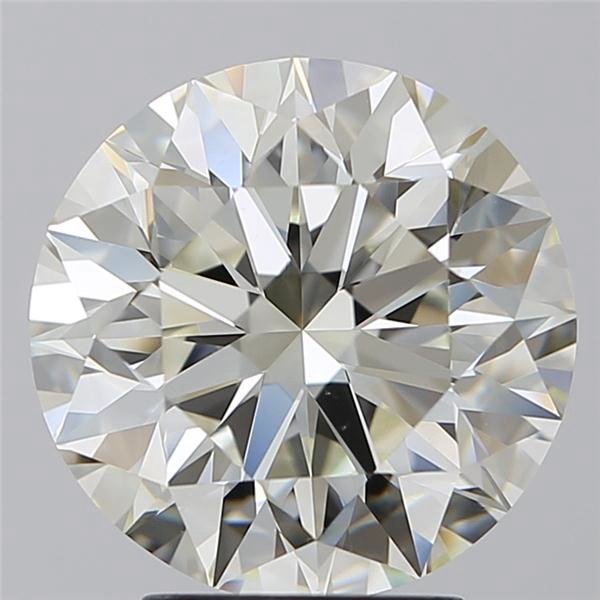 4.06ct J VS1 Excellent Cut Round Diamond