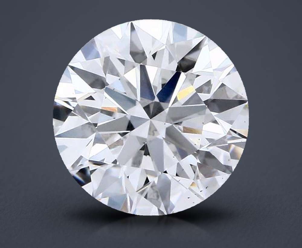 1.96 Carat Round Lab Diamond