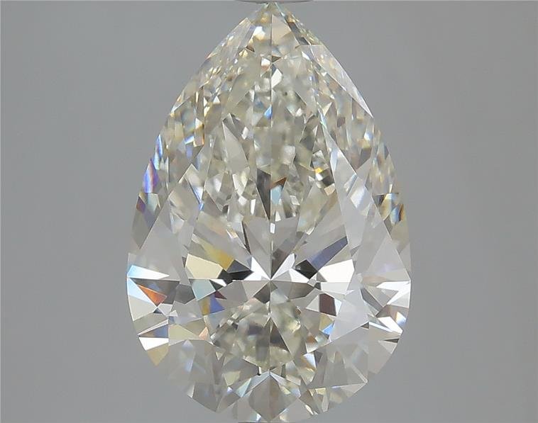 4.01ct I VS2 Rare Carat Ideal Cut Pear Lab Grown Diamond