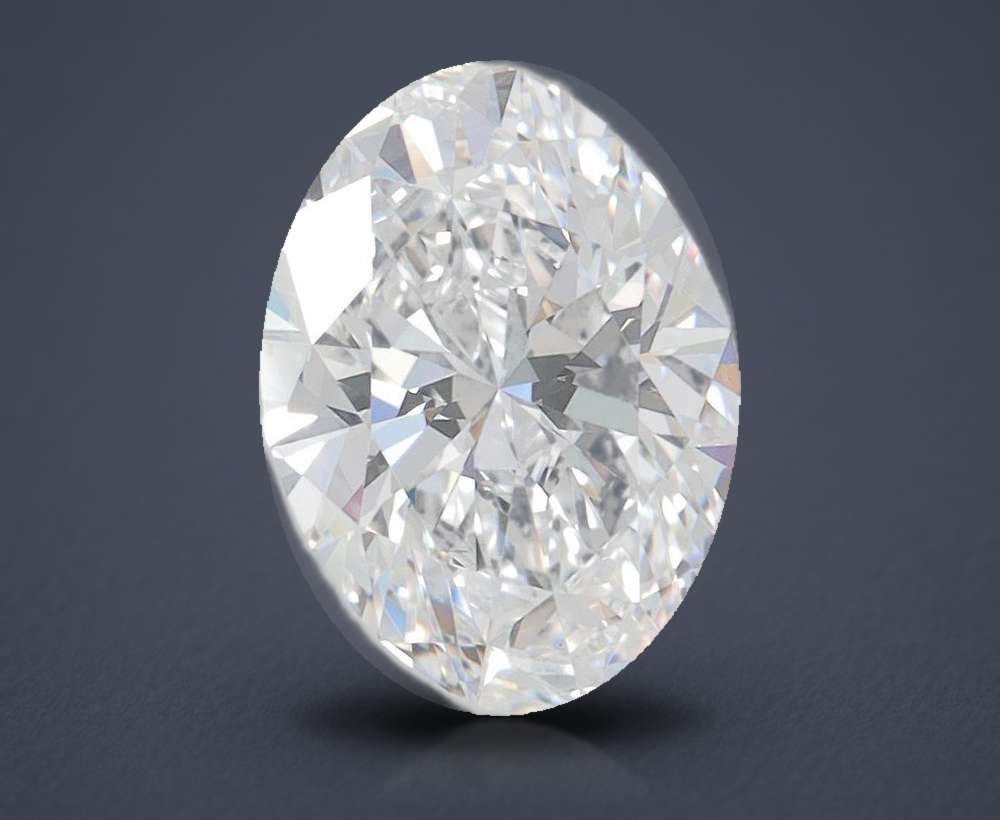 2.03 Carat Oval Lab Diamond