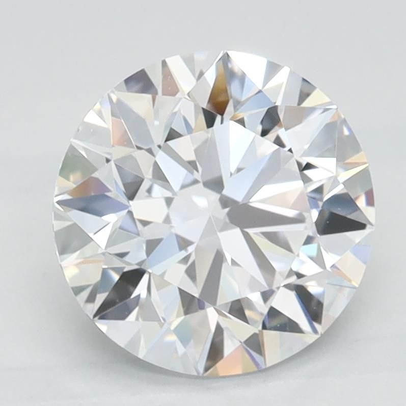 1.67ct D VVS1 Rare Carat Ideal Cut Round Lab Grown Diamond
