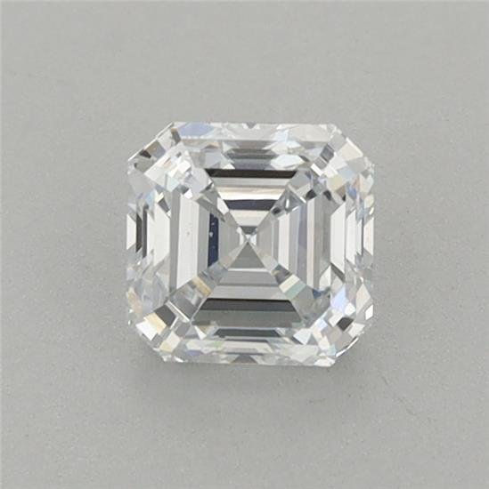 0.71ct F VS1 Rare Carat Ideal Cut Asscher Lab Grown Diamond