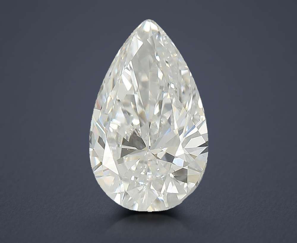 1.00 Carat Pear Lab Diamond