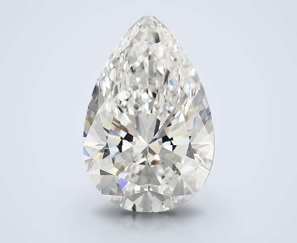 4.10 Carat Pear Lab Diamond