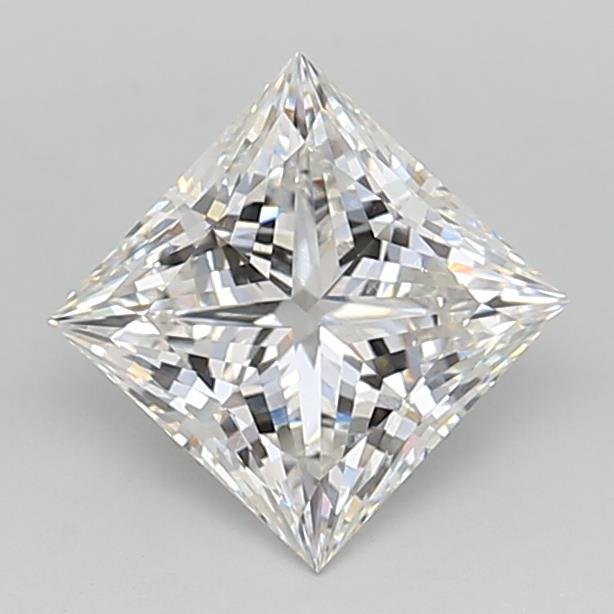 2.01ct G VVS2 Rare Carat Ideal Cut Princess Lab Grown Diamond