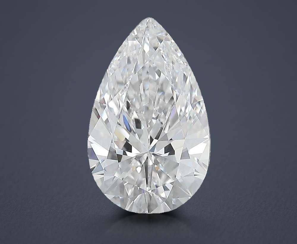 2.60 Carat Pear Natural Diamond