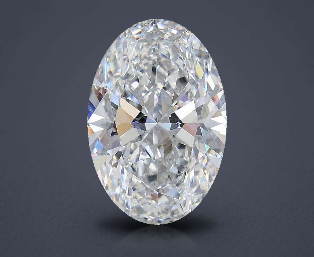 3.53 Carat Oval Lab Diamond