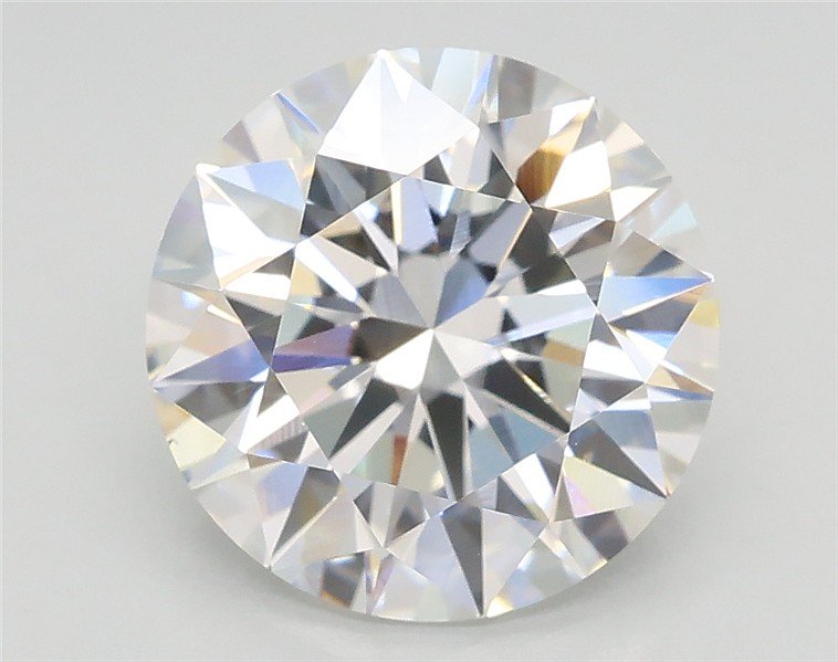 3.01ct F VS1 Rare Carat Ideal Cut Round Lab Grown Diamond