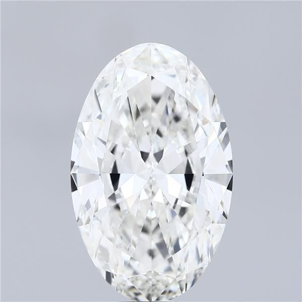 9.04ct H VS1 Rare Carat Ideal Cut Oval Diamond