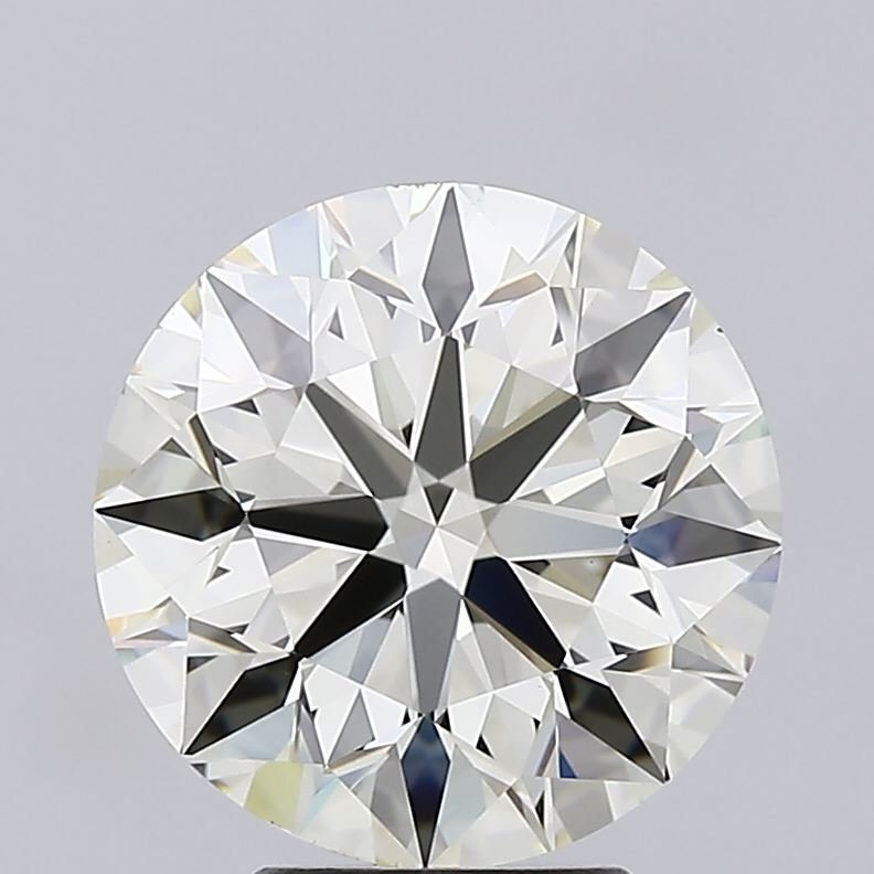 4.02ct K VVS2 Excellent Cut Round Diamond