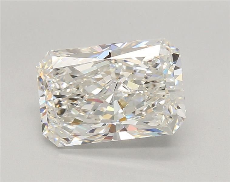 3.07ct F VVS2 Rare Carat Ideal Cut Radiant Lab Grown Diamond