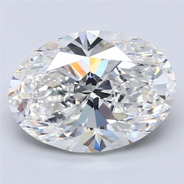 3.03ct D VVS2 Very Good Cut Oval Diamond