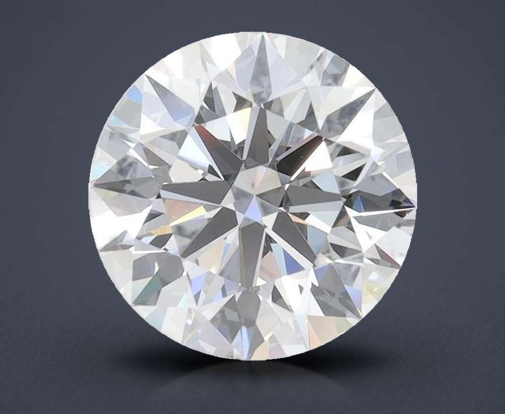 3.08 Carat Round Lab Diamond