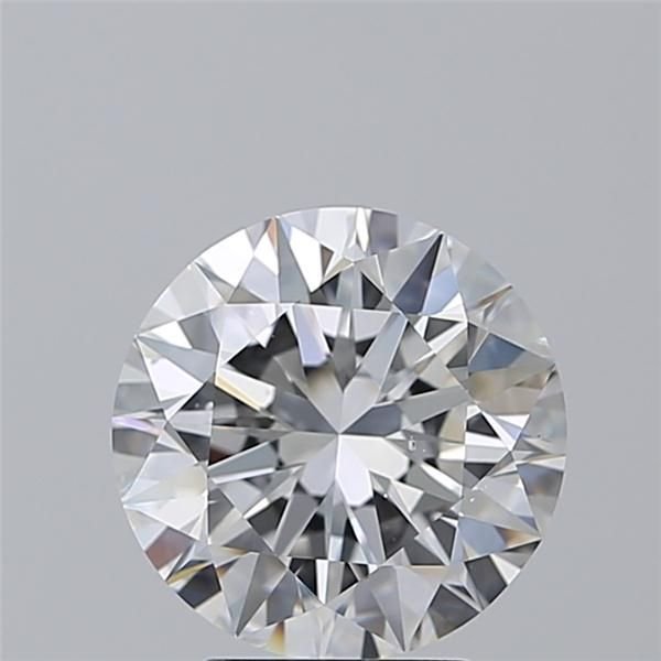 3.01ct D SI1 Rare Carat Ideal Cut Round Diamond