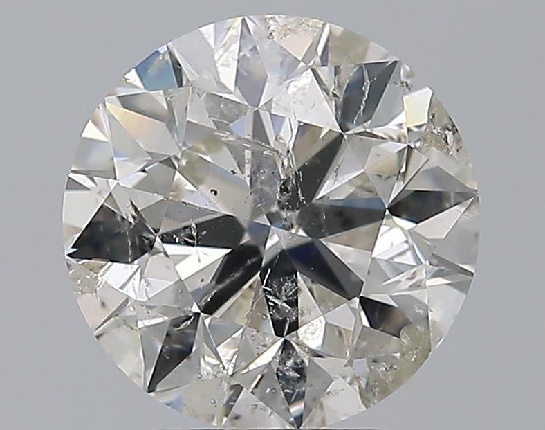 3.00 Carat Round Natural Diamond