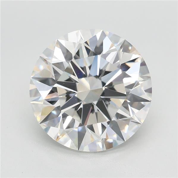 3.72ct G VVS2 Rare Carat Ideal Cut Round Lab Grown Diamond
