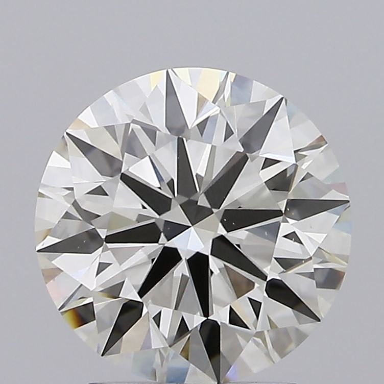 2.30ct J VS1 Rare Carat Ideal Cut Round Lab Grown Diamond