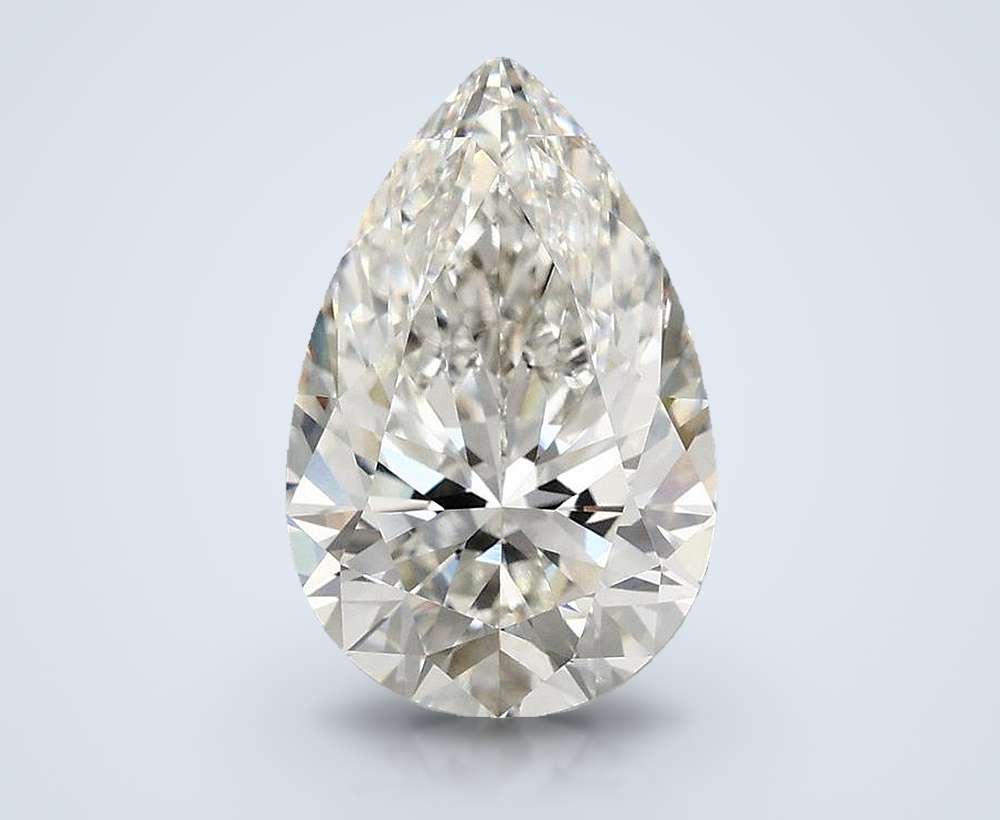 2.90 Carat Pear Lab Diamond