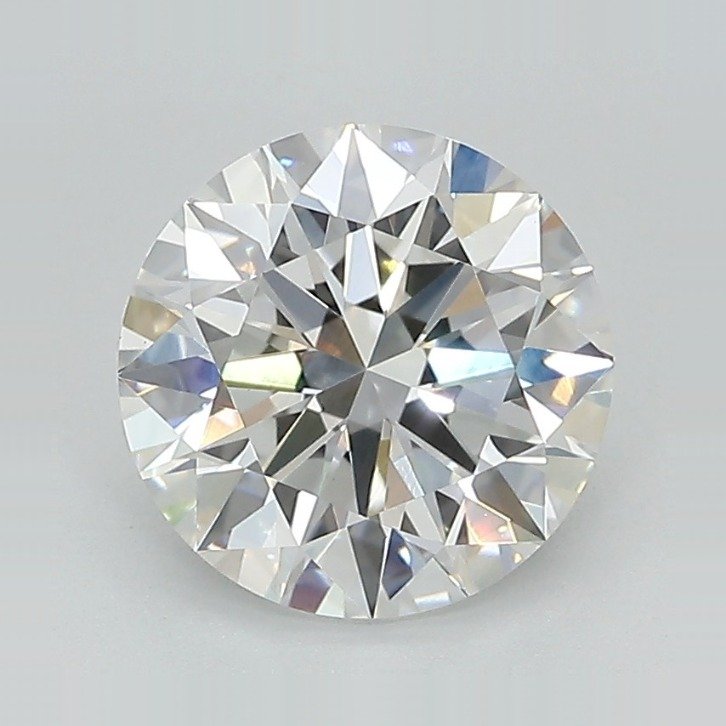 2.14ct D VVS2 Rare Carat Ideal Cut Round Lab Grown Diamond