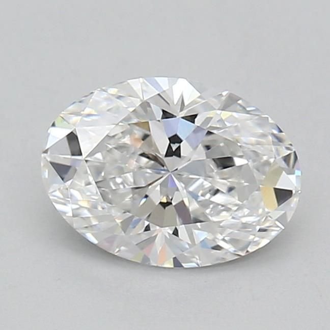 1.09ct D VVS2 Rare Carat Ideal Cut Oval Lab Grown Diamond