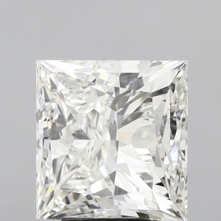 5.56ct G VS1 Rare Carat Ideal Cut Princess Lab Grown Diamond