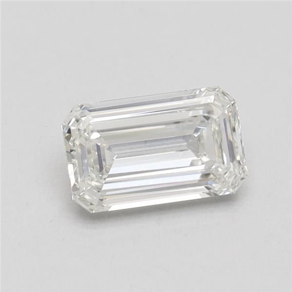 1.00ct H VVS2 Rare Carat Ideal Cut Emerald Lab Grown Diamond