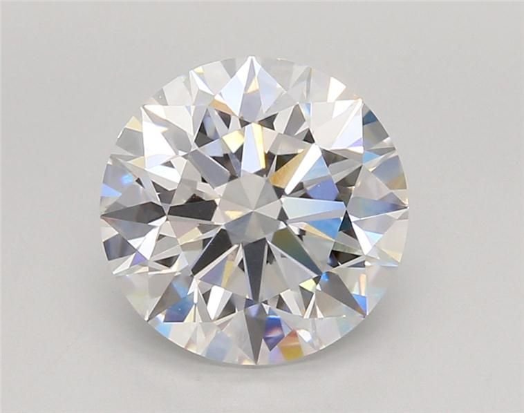 3.07ct D VVS2 Rare Carat Ideal Cut Round Lab Grown Diamond