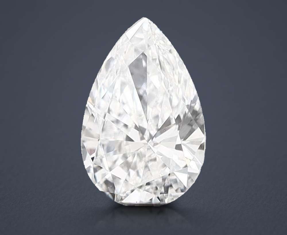 0.24 Carat Pear Lab Diamond