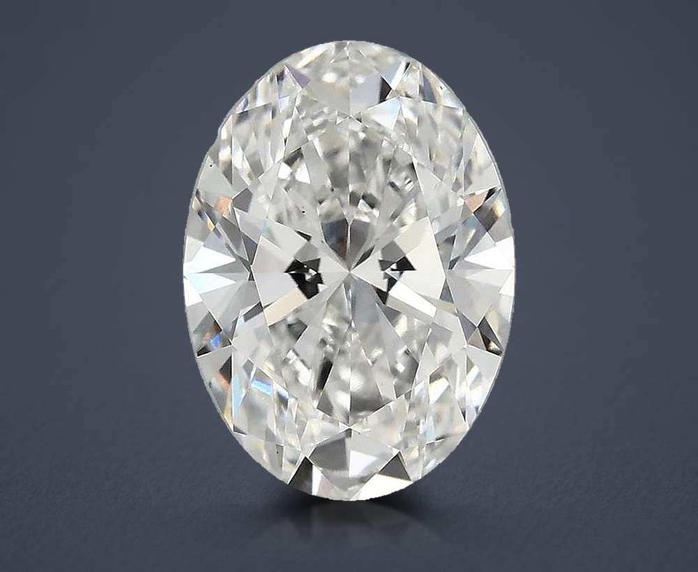 3.70 Carat Oval Lab Diamond