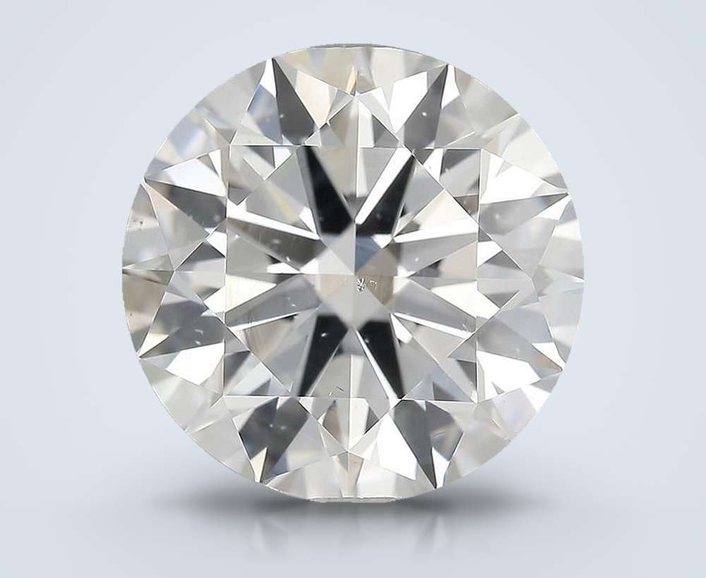 3.69 Carat Round Natural Diamond