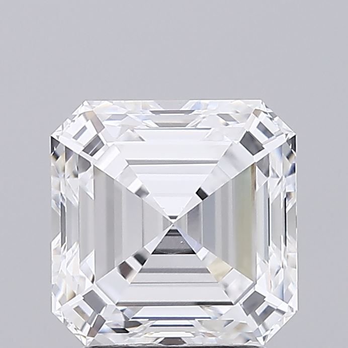 2.53ct D VVS1 Rare Carat Ideal Cut Asscher Lab Grown Diamond