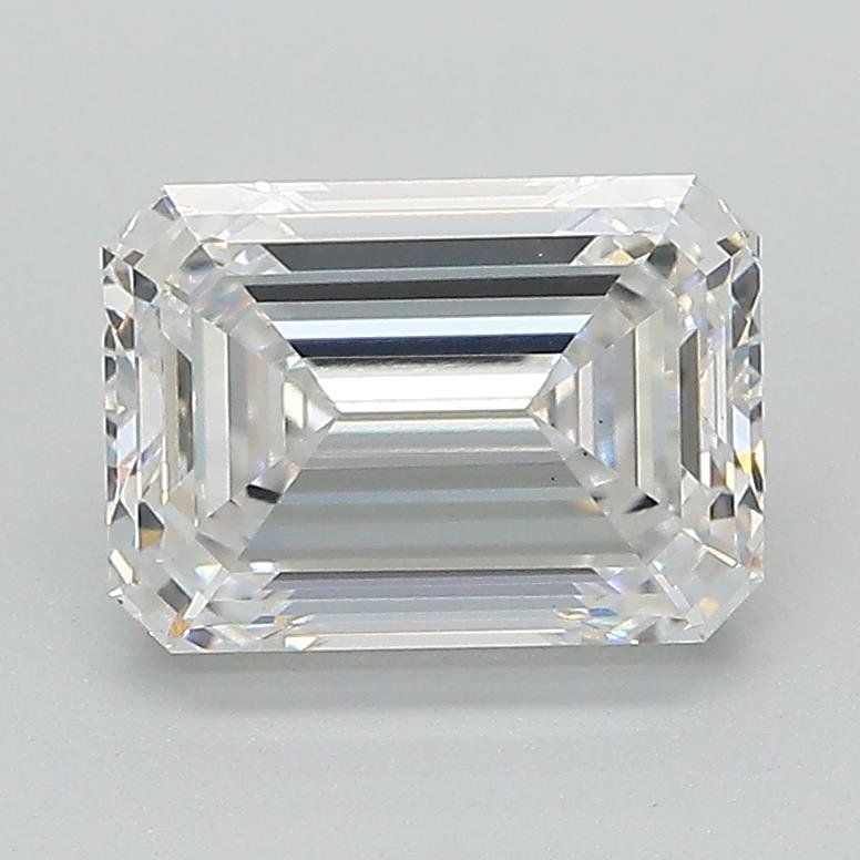 2.07ct E VS2 Rare Carat Ideal Cut Emerald Lab Grown Diamond
