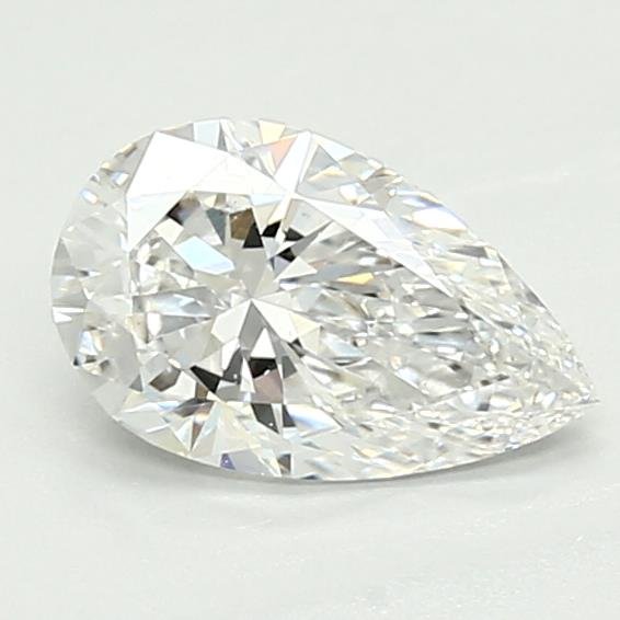 0.82ct D VS1 Rare Carat Ideal Cut Pear Lab Grown Diamond