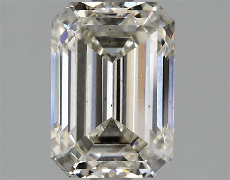 2.09ct H SI1 Excellent Cut Emerald Lab Grown Diamond