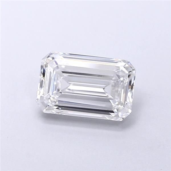 1.01ct D VVS2 Rare Carat Ideal Cut Emerald Lab Grown Diamond