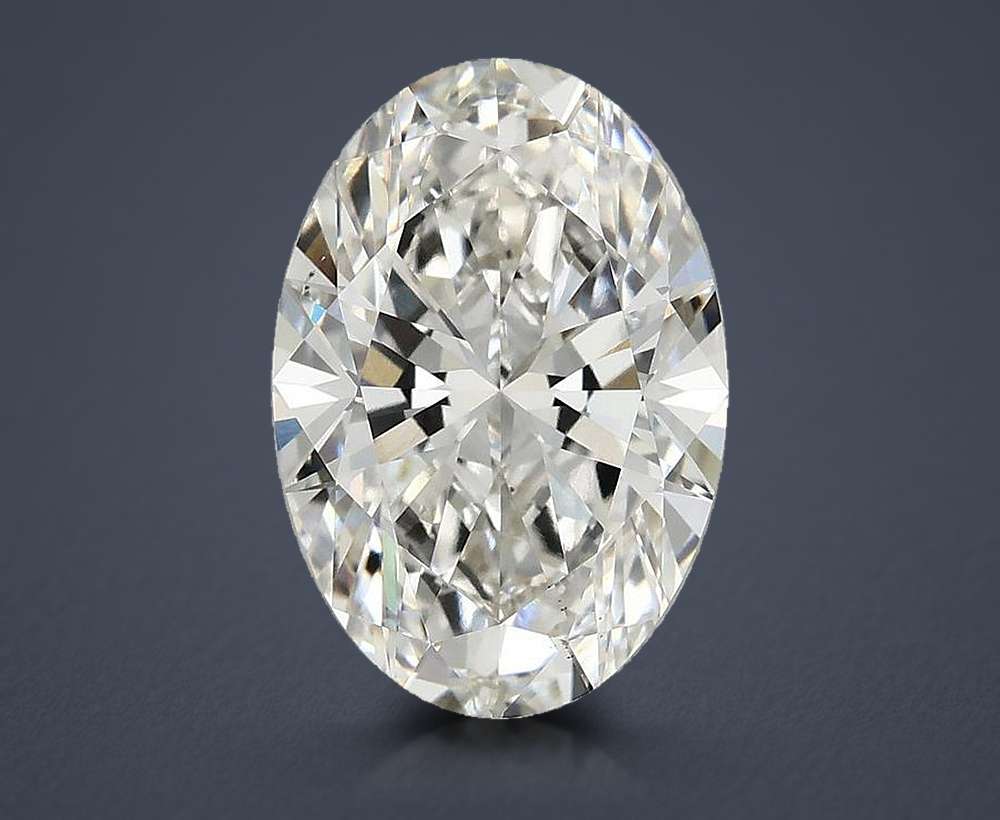 3.89 Carat Oval Lab Diamond