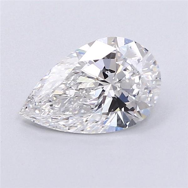 1.08ct D VVS2 Rare Carat Ideal Cut Pear Lab Grown Diamond