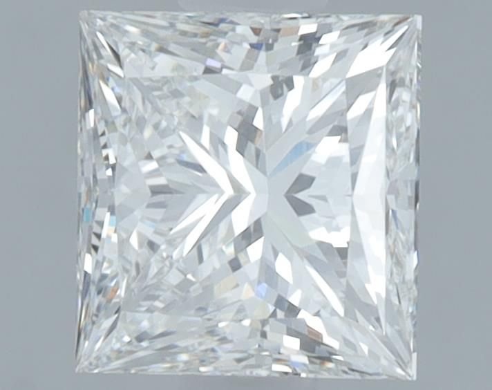 1.10ct E VVS2 Rare Carat Ideal Cut Princess Lab Grown Diamond