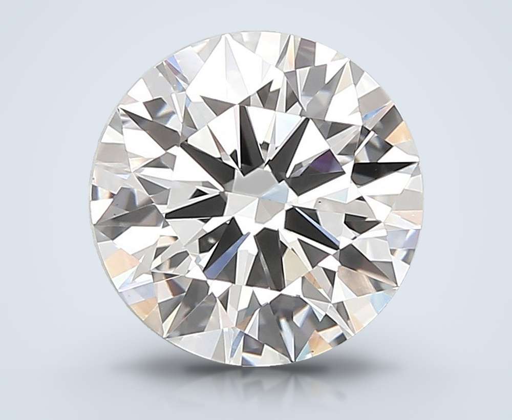 5.53 Carat Round Lab Diamond